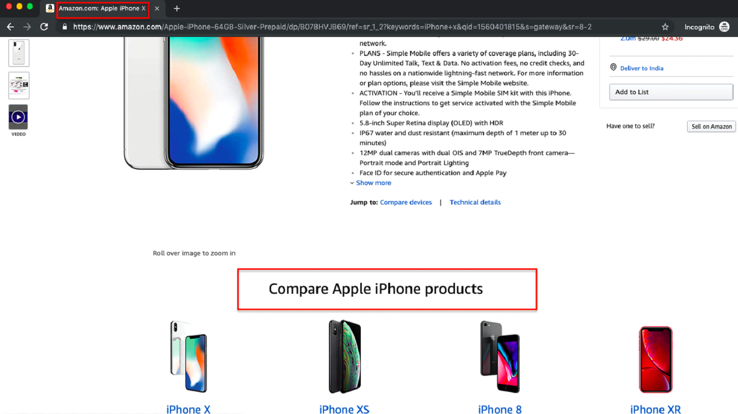 Apple iphone