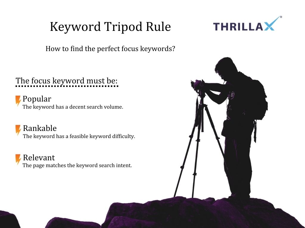 Thrillax Keyword Tripod Rule